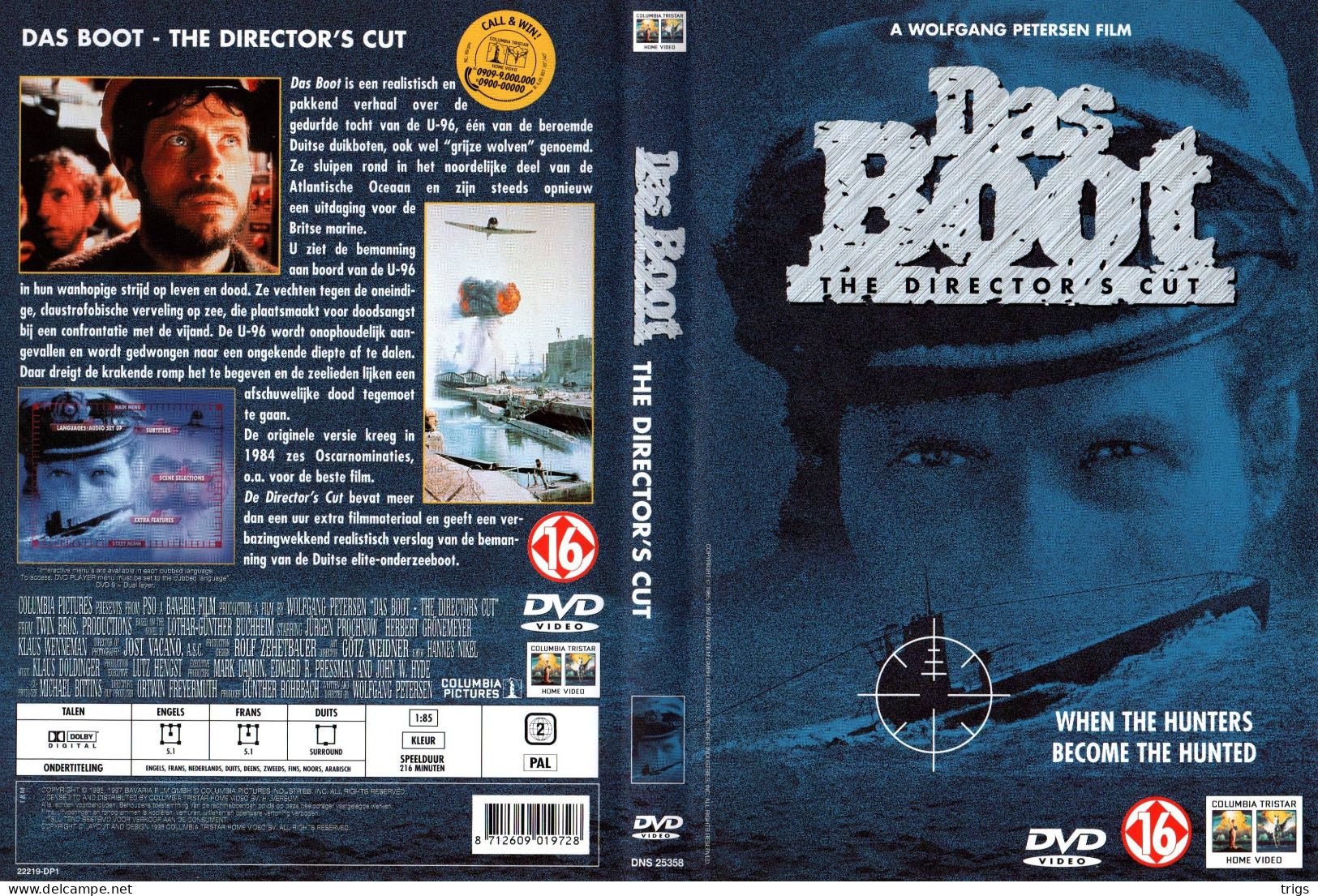 DVD - Das Boot, The Director's Cut - Drama