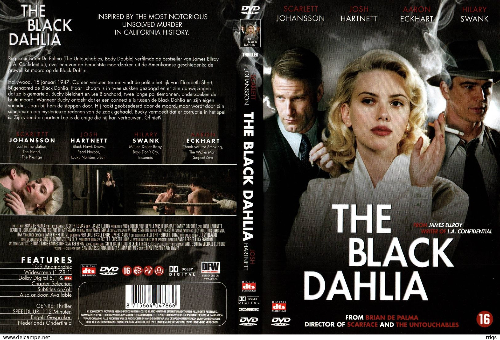 DVD - The Black Dahlia - Krimis & Thriller