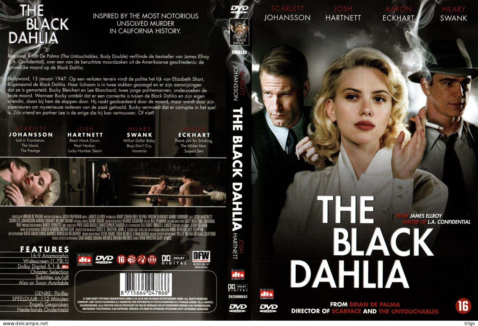 DVD - The Black Dahlia - Crime