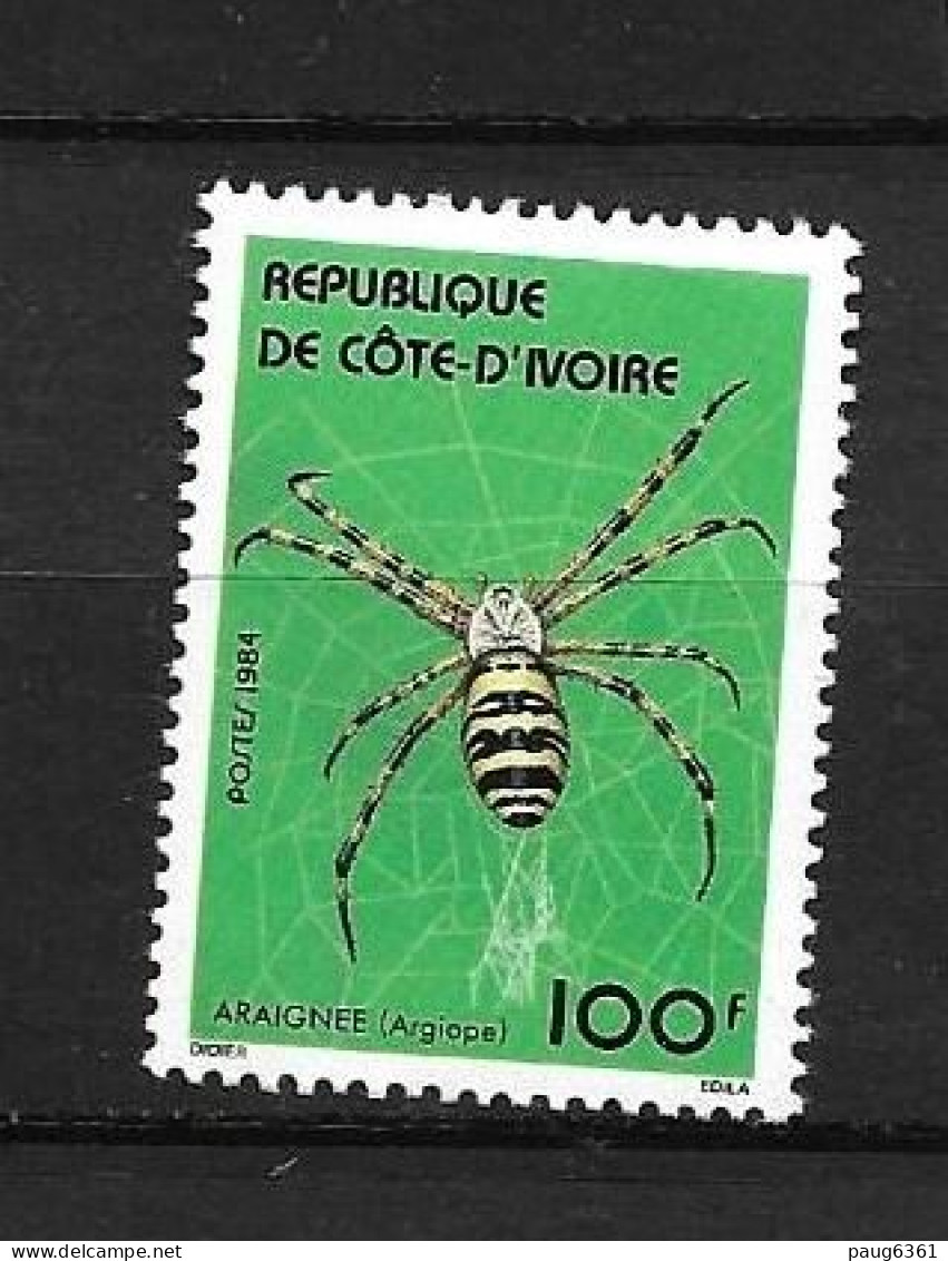 COTE D'IVOIRE 1984 ARAIGNEE   YVERT N°681  NEUF MNH** - Ragni