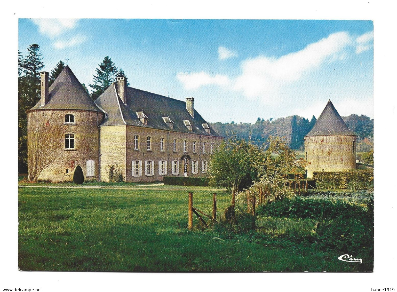 Tintigny Chateau De Villemont Photo Carte Luxembourg Htje - Tintigny