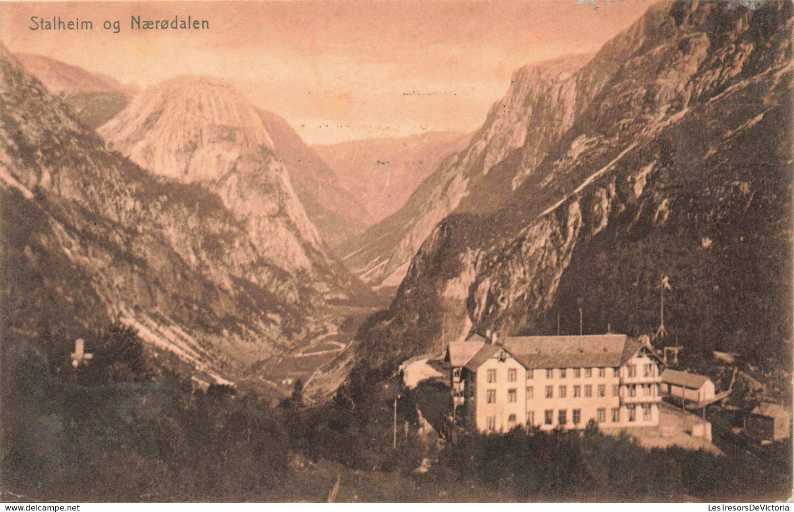 NORVEGE - Stalheim Og Naerodalen - Carte Postale Ancienne - Norvège