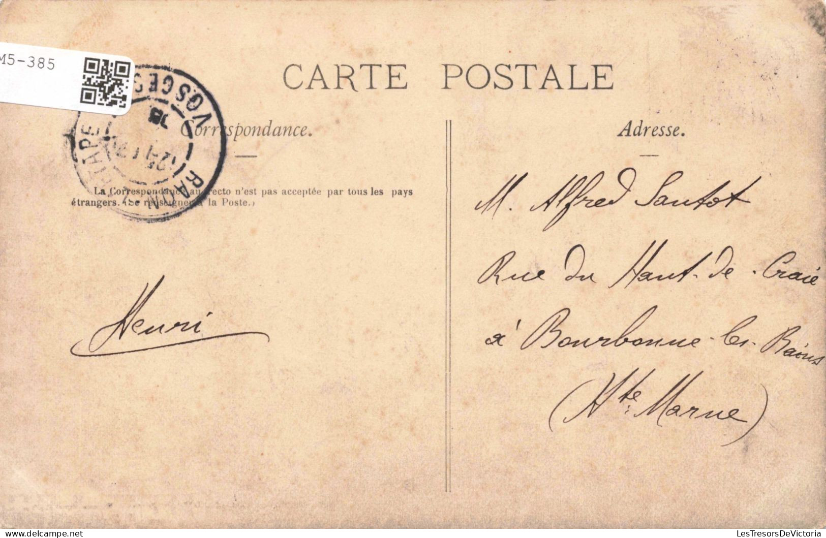 FRANCE - Raon L'Etape - Vue Générale - Carte Postale Ancienne - Raon L'Etape