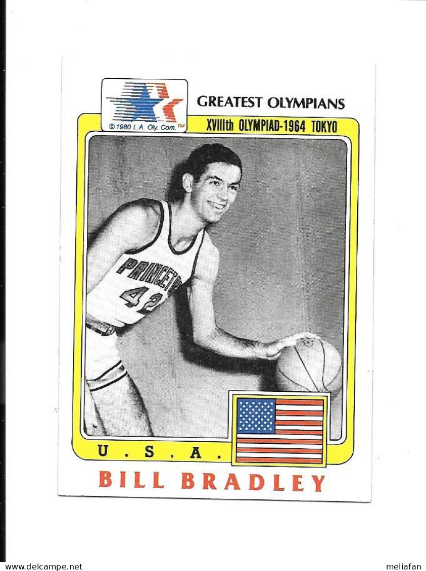 BW82 - CARTE GREATEST OLYMPIANS - BILL BRADLEY - Avant-1970