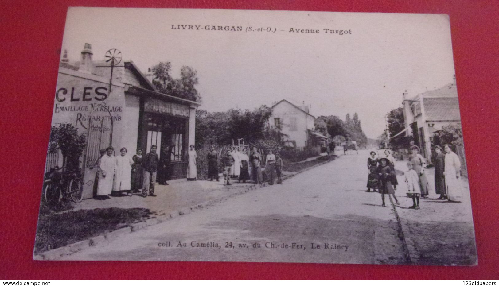 93 LIVRY GARGAN  AVENUE TURGOT CYCLES - Livry Gargan