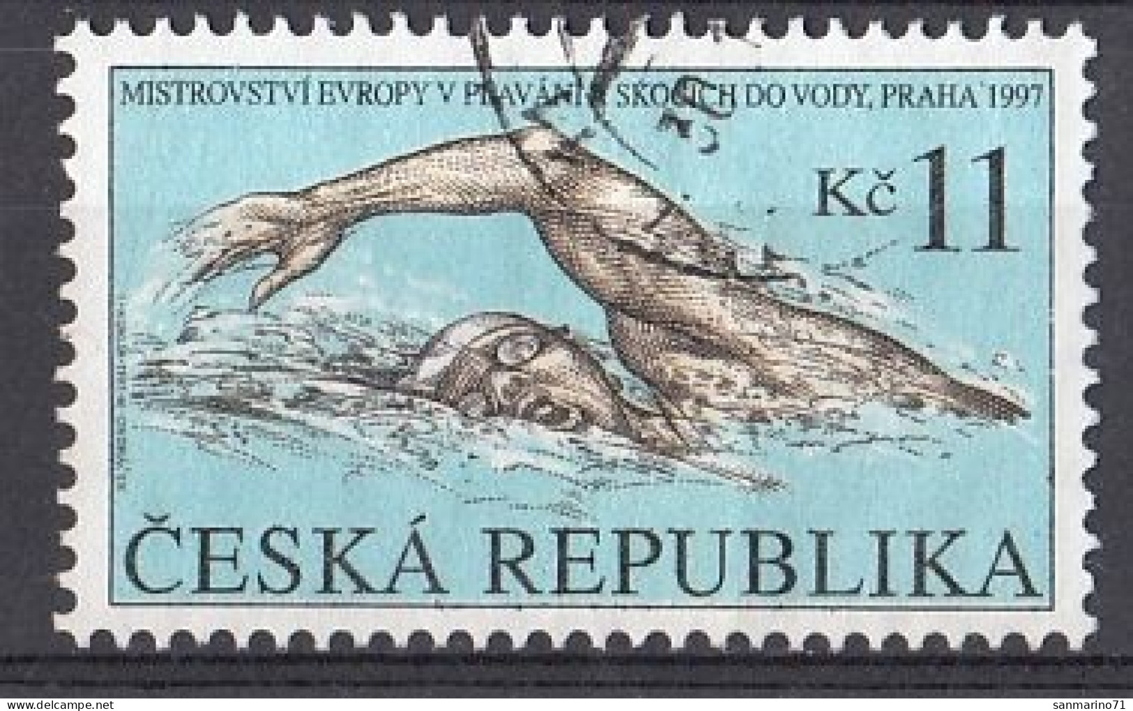 CZECH REPUBLIC 152,used,falc Hinged - Used Stamps