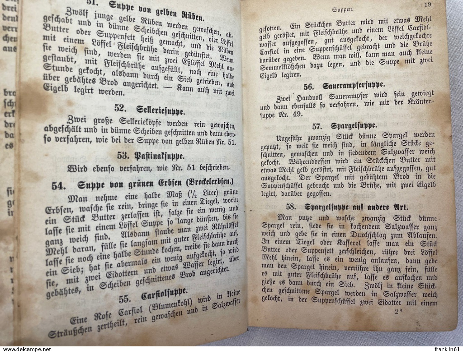 Regensburger Kochbuch. - Comidas & Bebidas