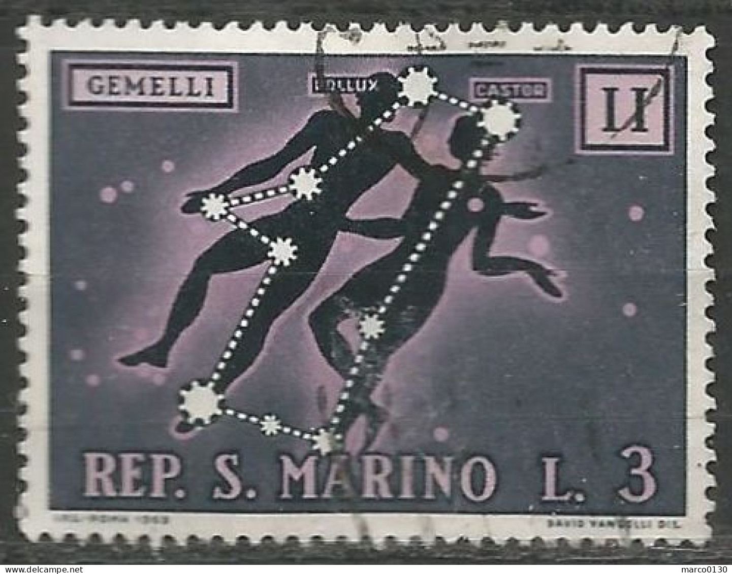 SAINT MARIN N° 751 OBLITERE - Gebruikt