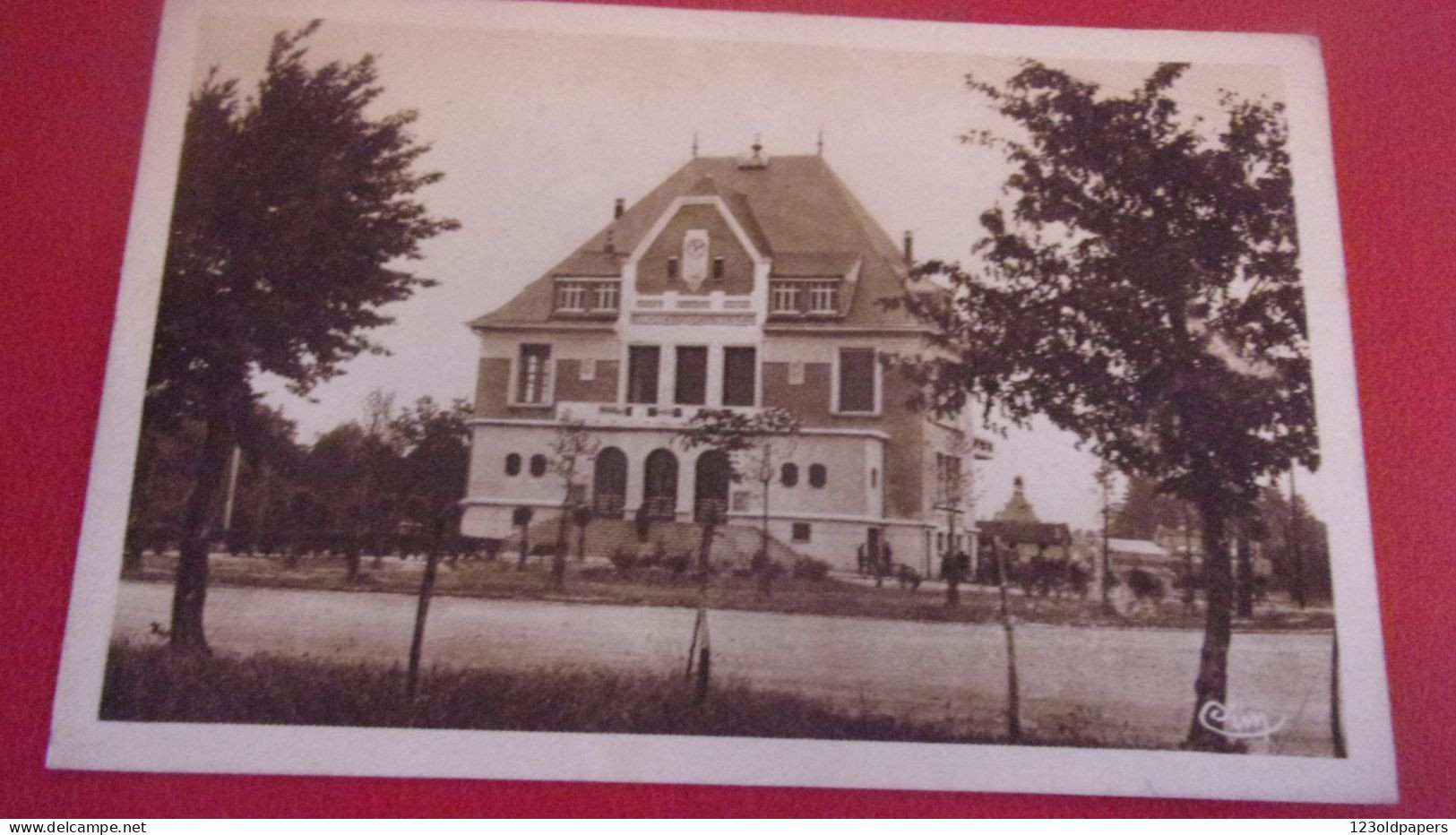 91 STE GENEVIEVE DES BOIS L HOTEL DE VILLE 1950 - Sainte Genevieve Des Bois