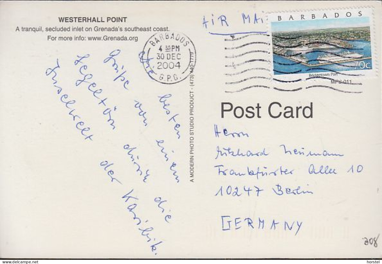 Grenada - Westerhall Point - Katamaran - Beach - Nice Stamp - Grenada