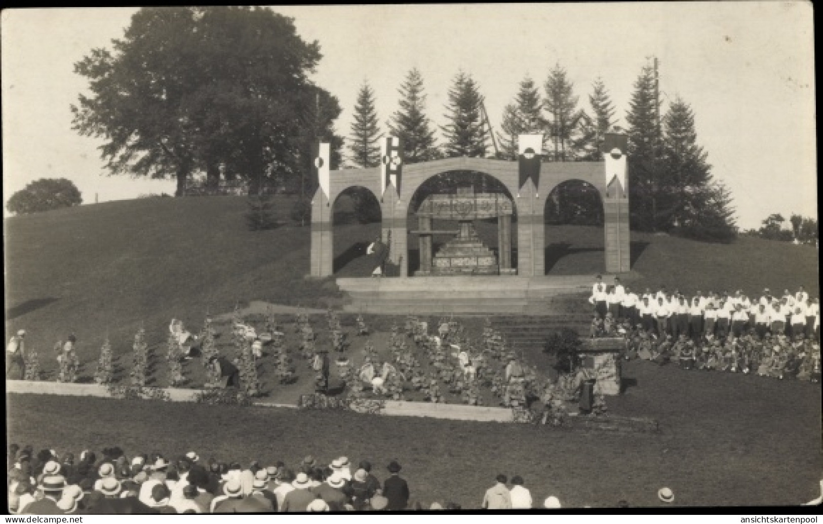 CPA Saint Aubin Sauges Kanton Neuenburg, Fete De La Vigne 1925 - Saint-Aubin/Sauges