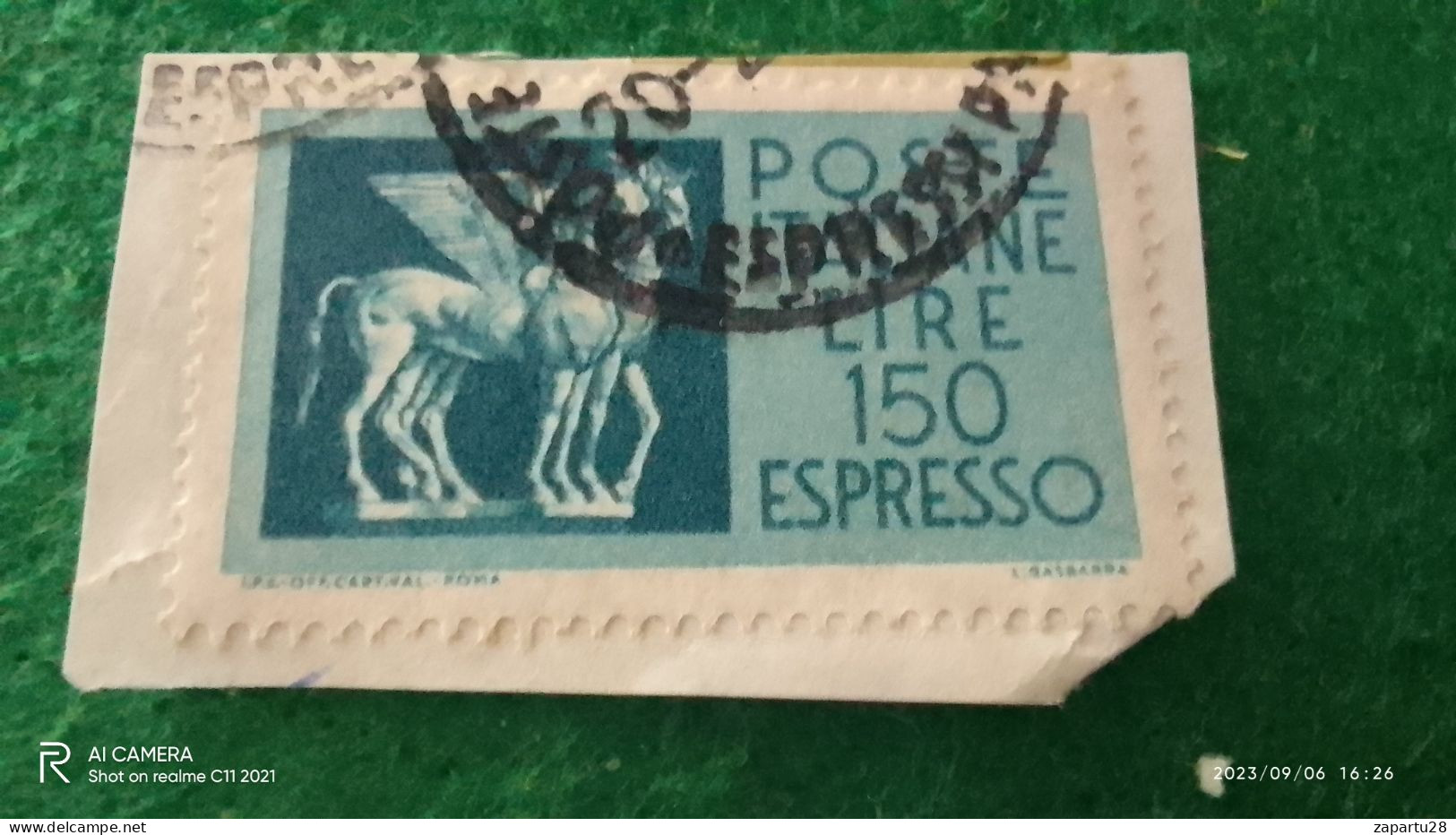 ıTALYA-1944-1946    150 LİRE      USED - Poste Aérienne