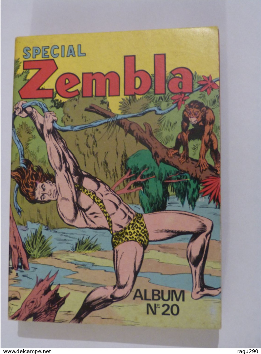 ALBUM ZEMBLA N° 20 Contenant Les N°  58 - 59 - 60 - éditions  LUG - Zembla