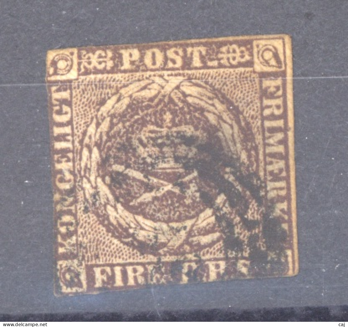 Danemark  :  Yv  2a  (o)  Premier Tirage - Used Stamps