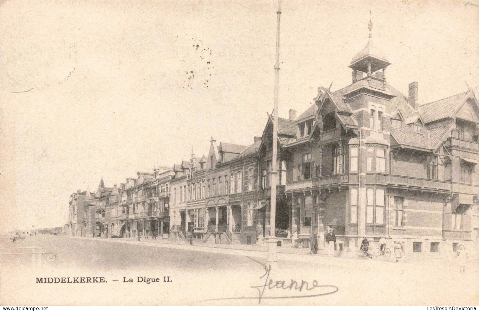 BELGIQUE - Middelkerke  - La Digue Ll -  Carte Postale Ancienne - Oostende