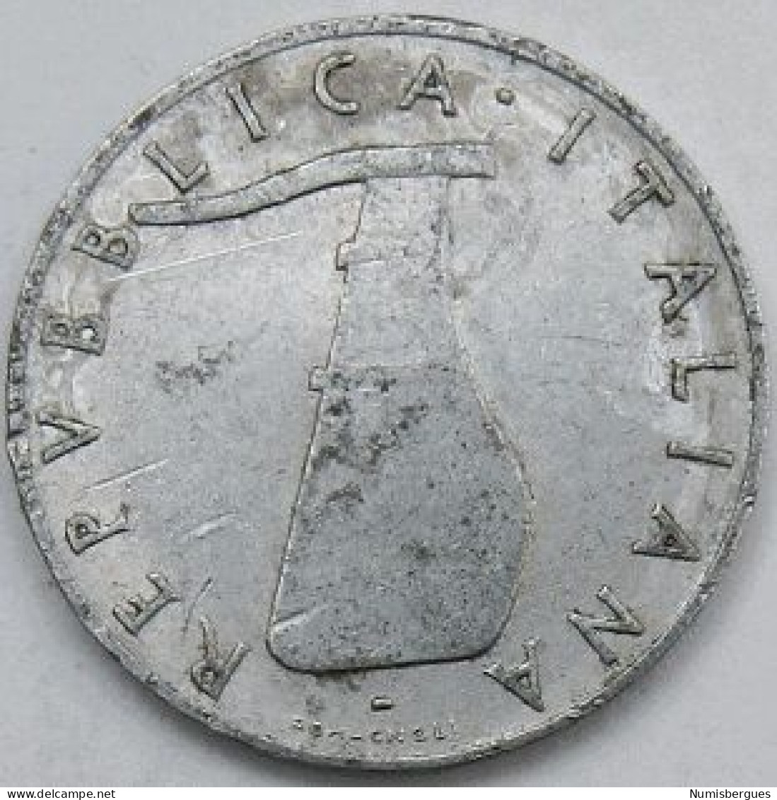 Pièce De Monnaie 5 Lires 1954 - 5 Liras
