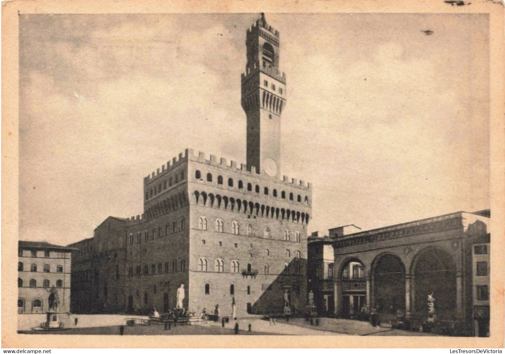 ITALIE - Firenze - Piazza Della Signoria - Carte Postale Ancienne - Firenze (Florence)