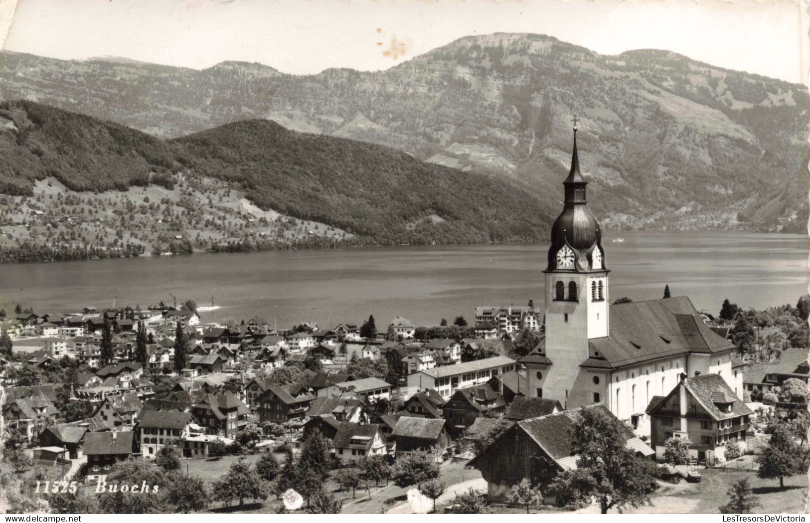 SUISSE -  Buochs - Vue Panoramique - Carte Postale Ancienne - Buochs