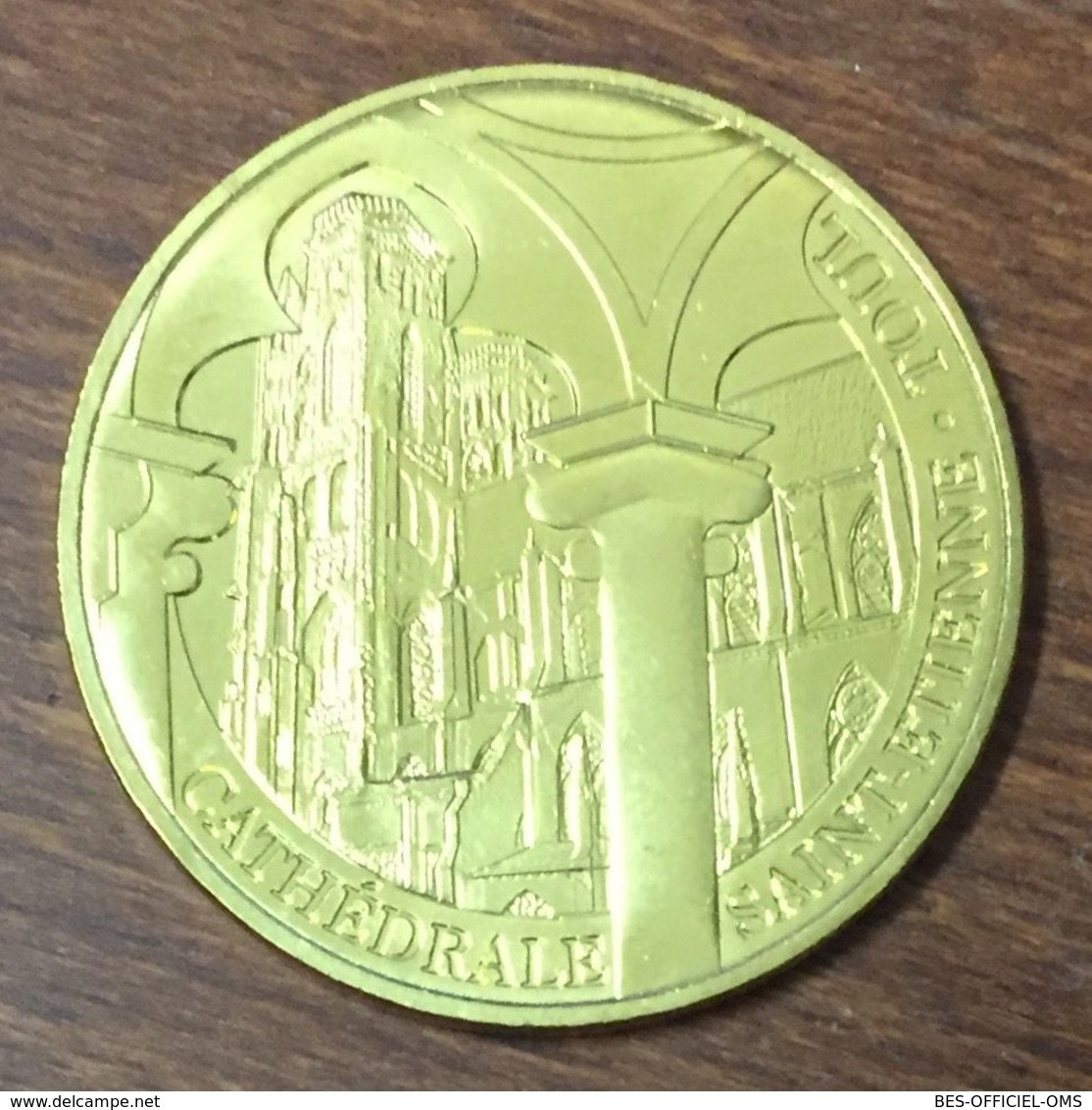 54 TOUL CATHÉDRALE SAINT ÉTIENNE MDP 2018 MÉDAILLE SOUVENIR MONNAIE DE PARIS JETON TOURISTIQUE MEDALS TOKENS COINS - 2018