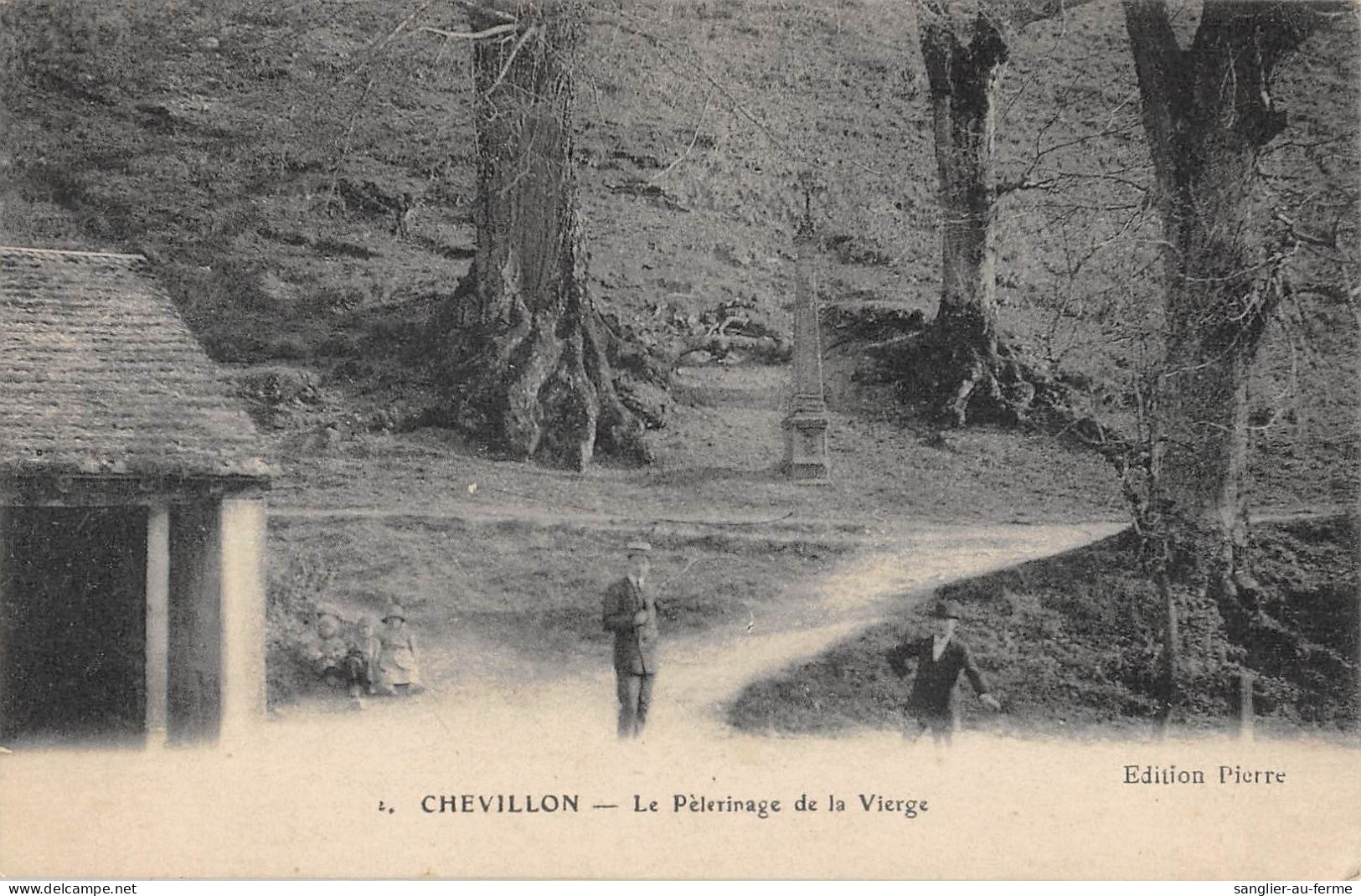 CPA 52 CHEVILLON / LE PELERINAGE DE LA VIERGE - Chevillon