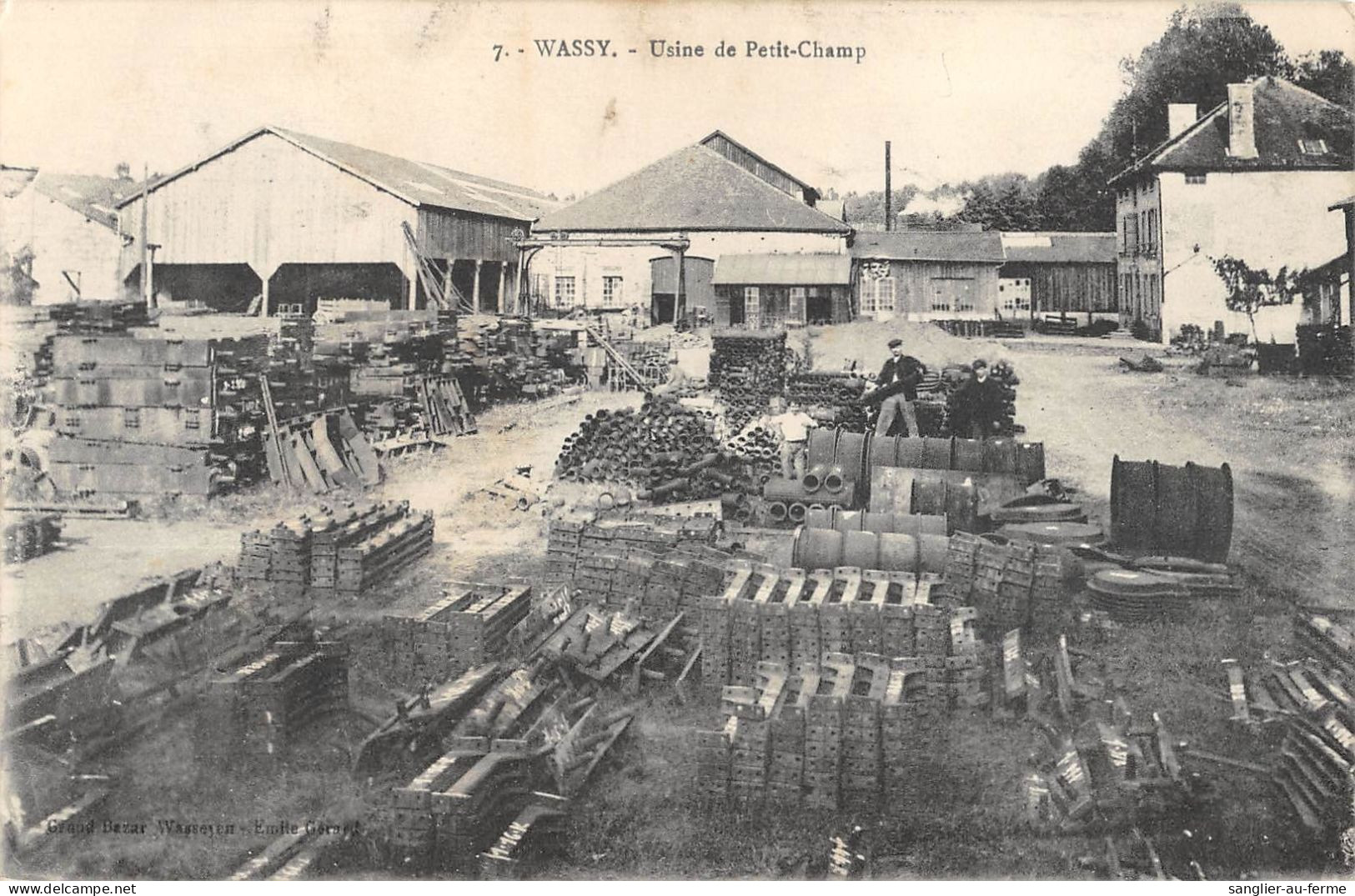 CPA 52 WASSY / USINE DE PETIT CHAMP - Wassy