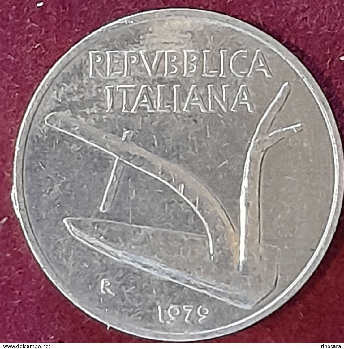 Errore Di Conio 10 Lire  1979 Repubblica Italiana - 10 Lire