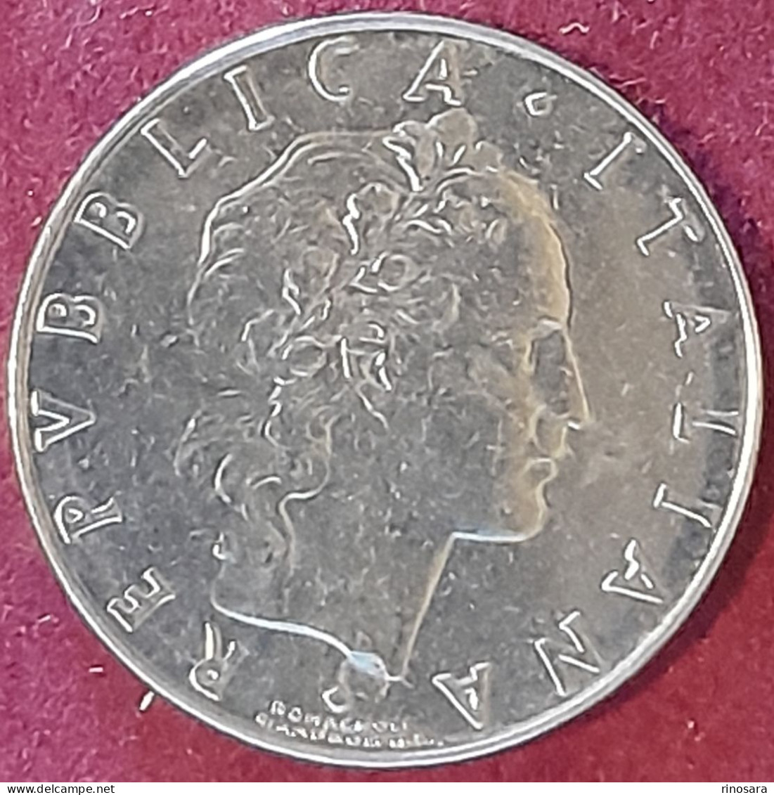 Errore Di Conio 50 Lire 1970 Repubblica Italiana - 50 Lire