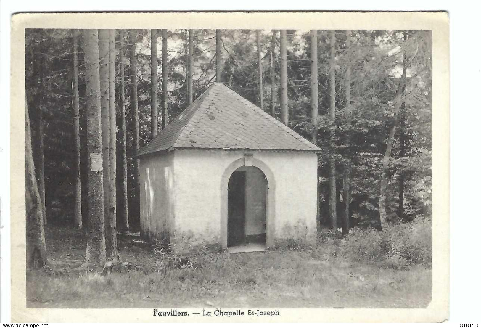 Fauvillers - La Chapelle St-Joseph 1952 - Fauvillers