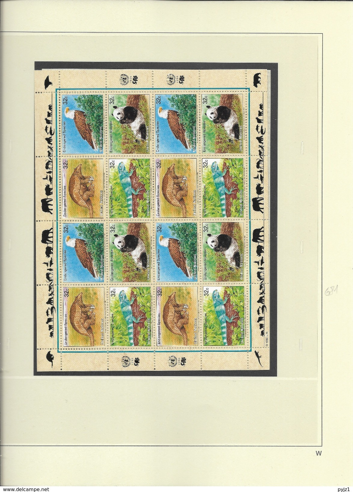 1995 MNH UNO New York, Kleinbogen - Blocks & Sheetlets