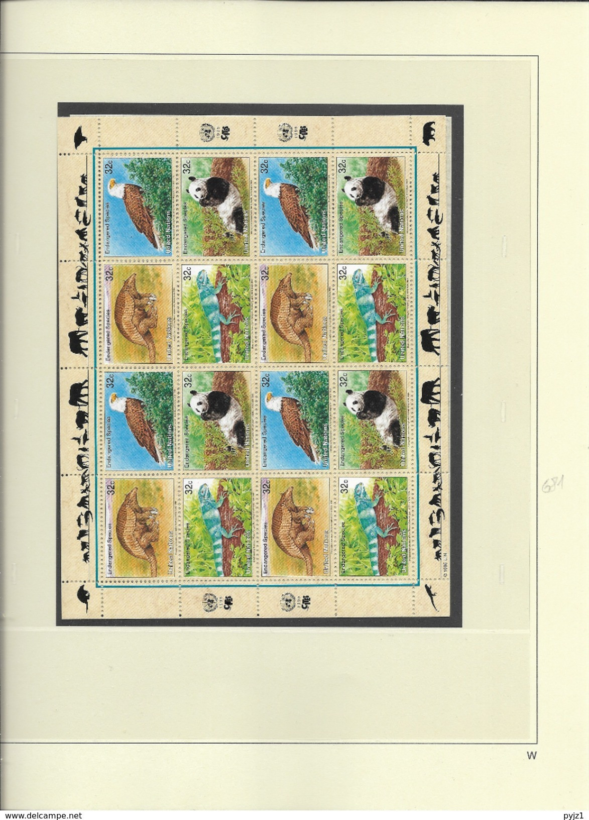 1995 MNH UNO New York, Kleinbogen - Blocs-feuillets