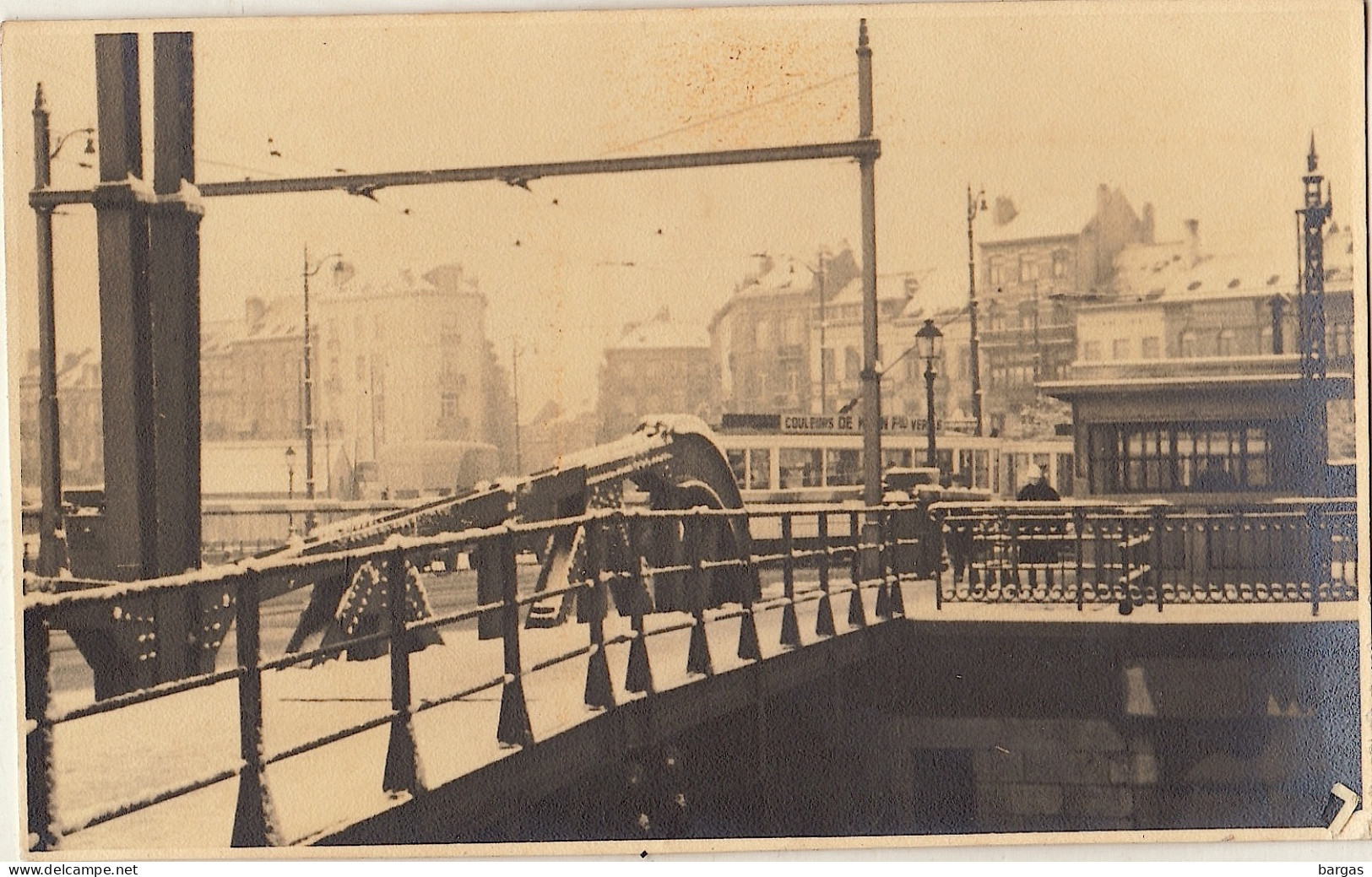 Carte Postale Bateau Canal Pont De Laeken - Grimbergen