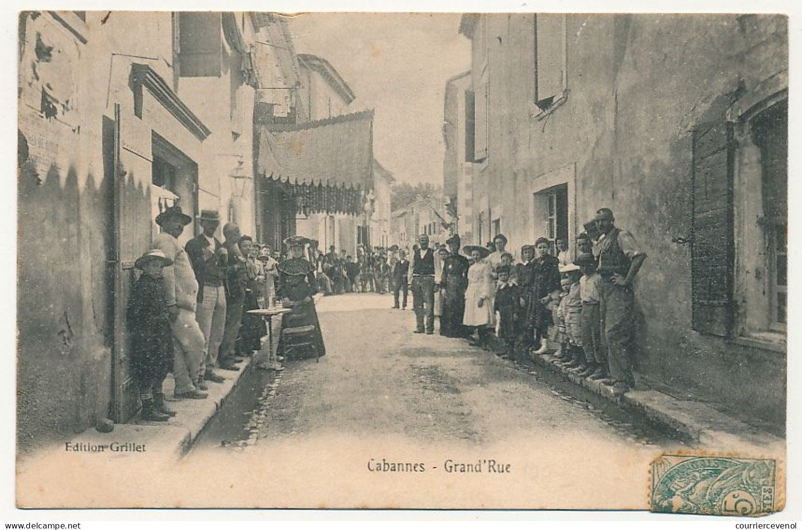 CPA - CABANNES (B Du R) - Grand'Rue - Autres & Non Classés