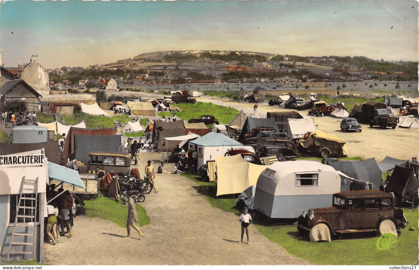 14-VILLERS-SUR-MER- VUE SUR LE CAMP SIMAR - Villers Sur Mer