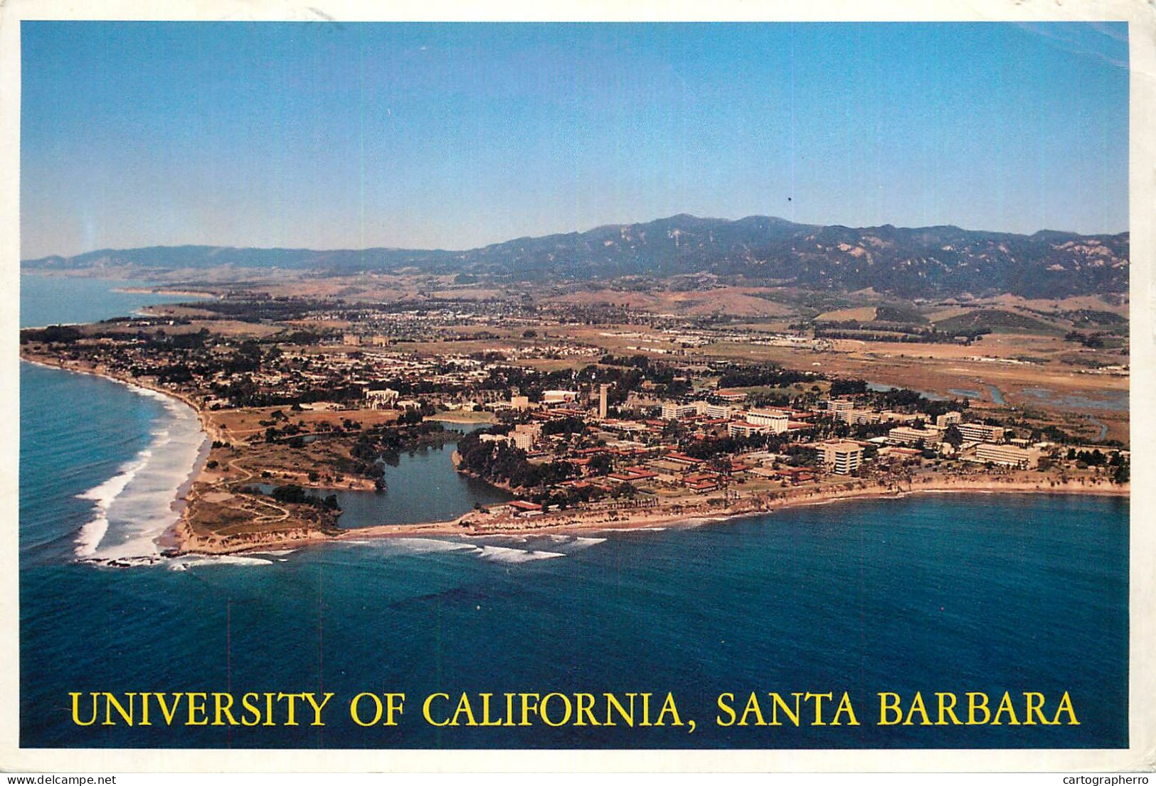 USA Santa Barbara CA General View With The University - Santa Barbara