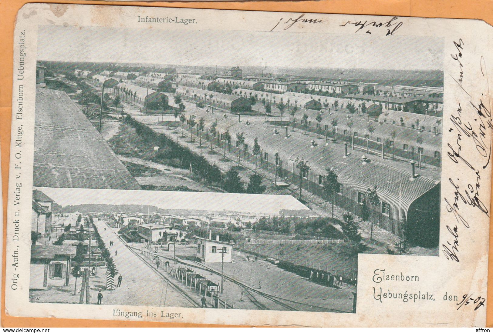 Elsenborn 1905 Postcard - Bullange - Bullingen