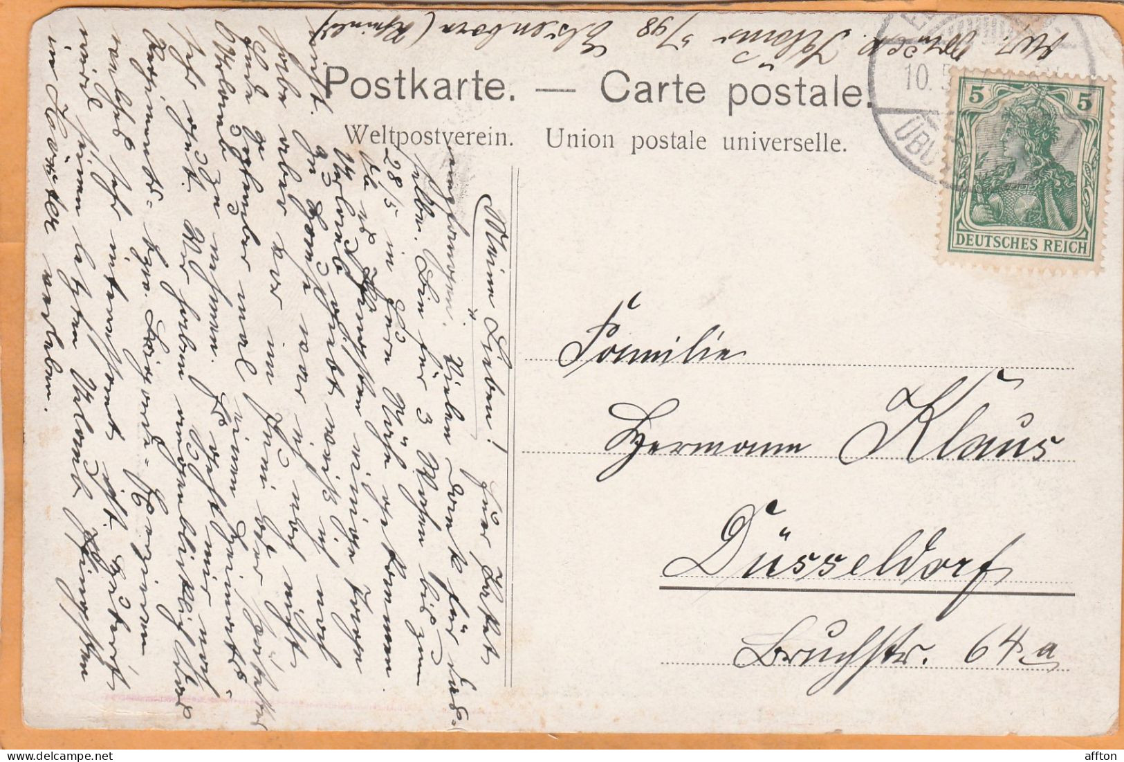 Elsenborn 1905 Postcard - Bullange - Bullingen