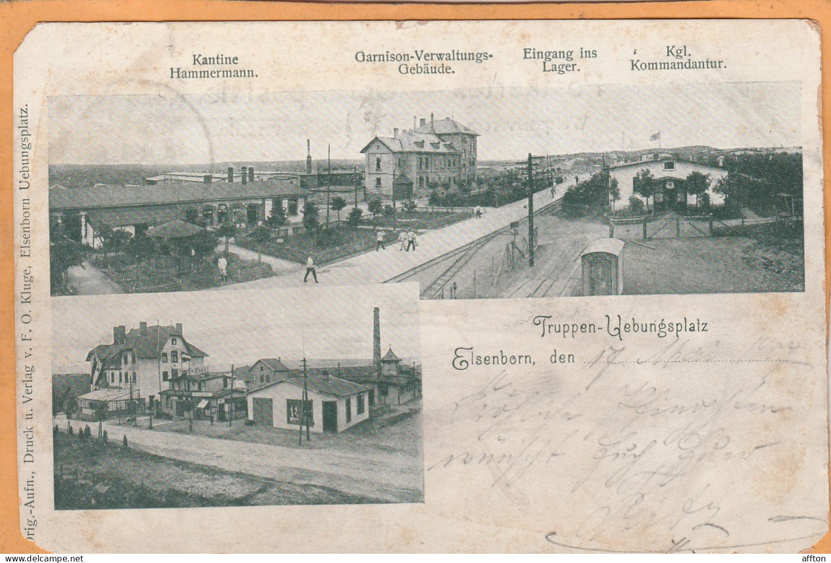 Elsenborn 1905 Postcard - Bullange - Buellingen