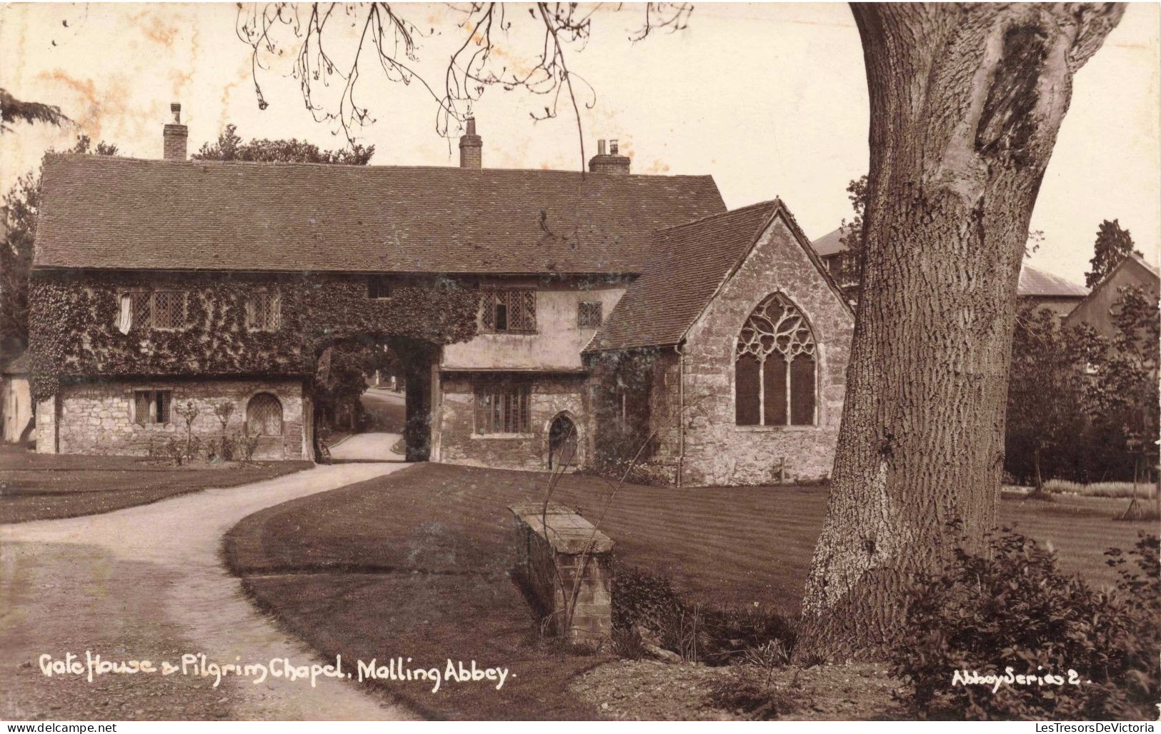 ROYAUME UNI - Gate House And Pilgrim Chapel - Malling Abbey - Carte Postale Ancienne - Altri & Non Classificati