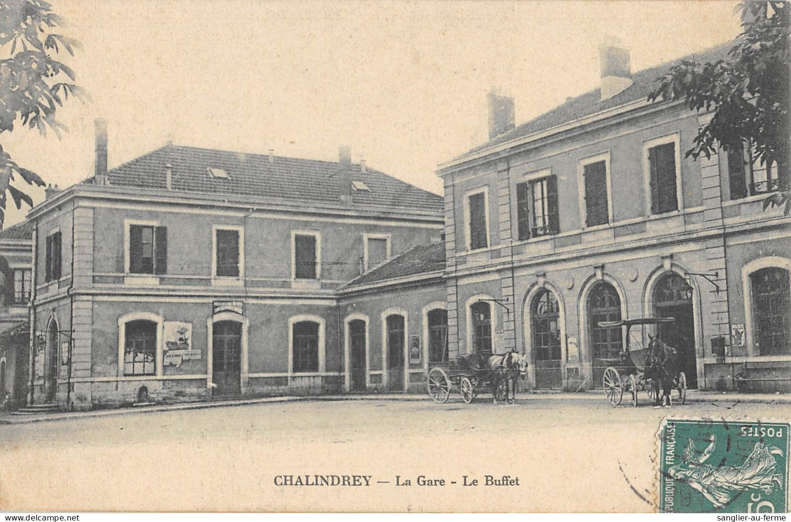 CPA 52 CHALINDREY / GARE / BUFFET - Chalindrey