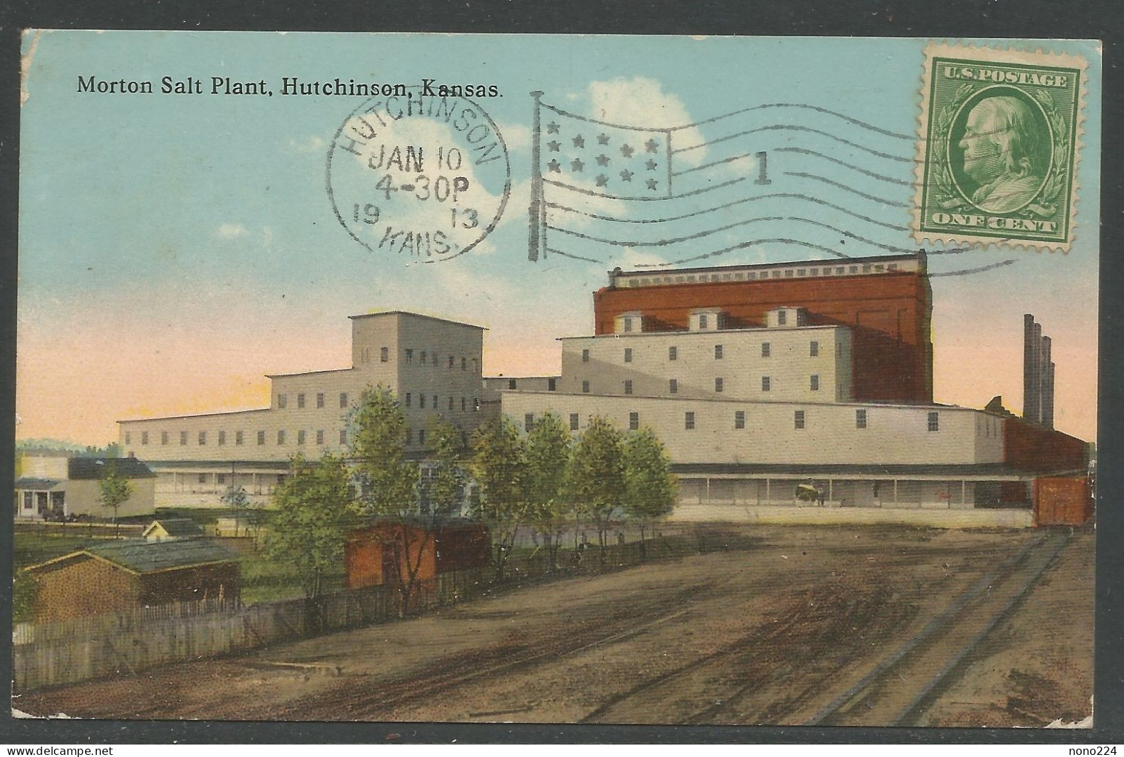 Carte P De 1913 ( Morton Salt / Hutchinson, Kansas ) - Sonstige & Ohne Zuordnung