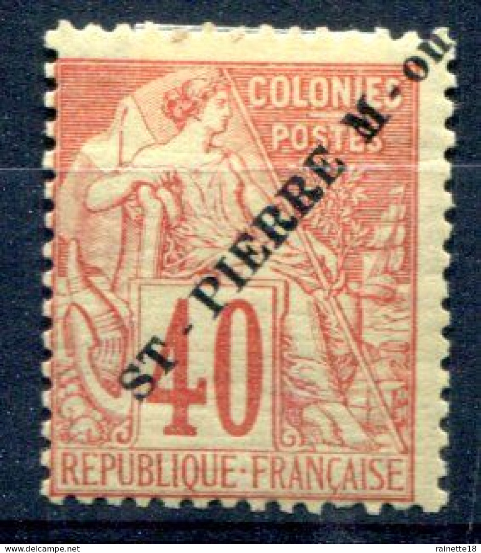 Saint-Pierre Et Miquelon     28 * - Unused Stamps