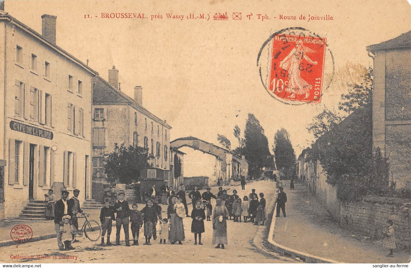 CPA 52 BROUSSEVAL / ROUTE DE JOINVILLE - Sonstige & Ohne Zuordnung