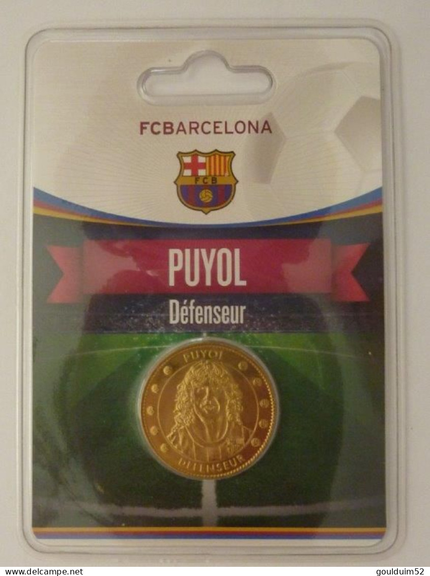 Jeton De FCBarcelona : Puyol - Firma's