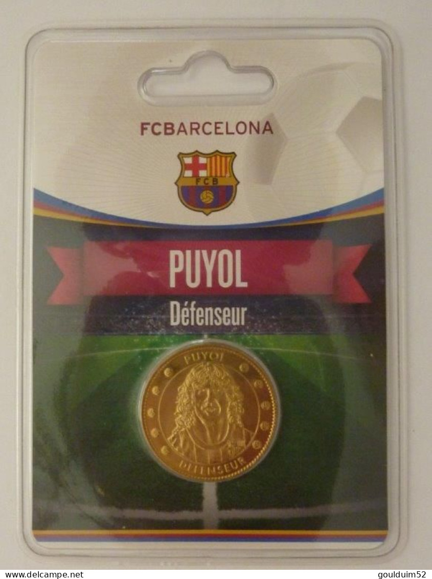 Jeton De FCBarcelona : Puyol - Professionnels/De Société