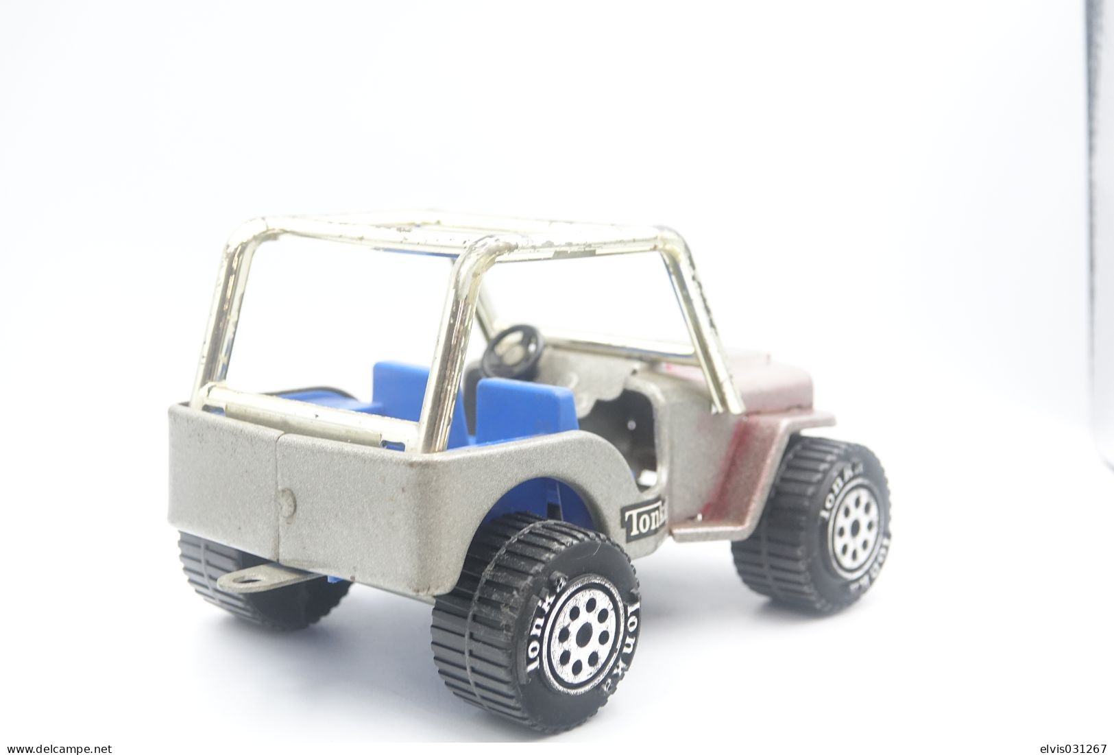 Tonka Toys, Buggy Jeep With Roller Bars 810094, Made In Japan, 1970's *** - Dinky