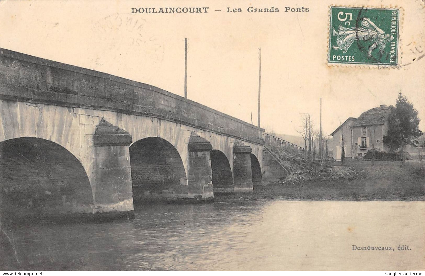 CPA 52 DOULAINCOURT / LES GRANDS PONTS - Autres & Non Classés