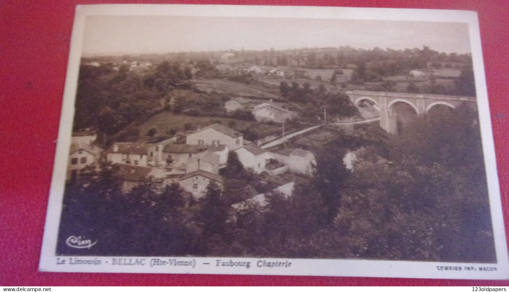 87 BELLAC FAUBOURG CHAPTERIE 1945 - Bellac