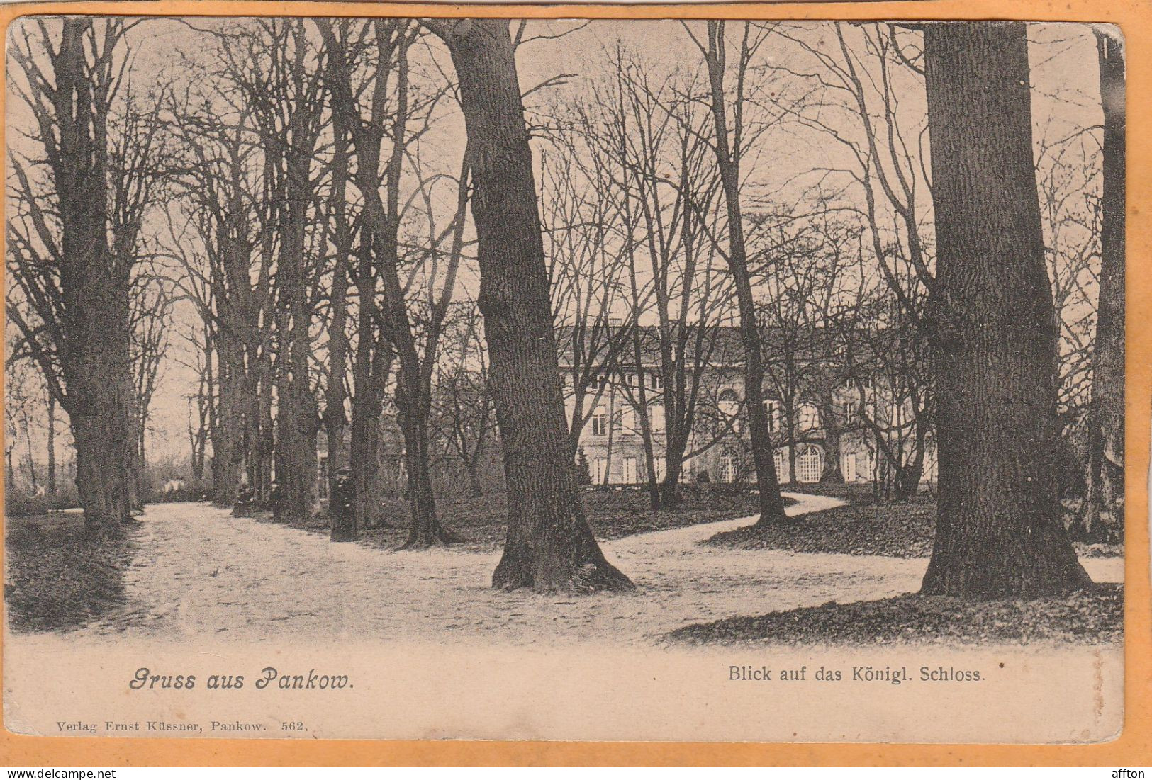 Gruss Aus Pankow Germany 1906 Postcard - Pankow