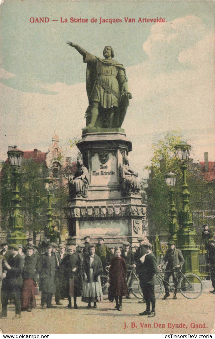 BELGIQUE - Flandre Orientale - Gand - La Statue De Jacques Van Artevelde - Colorisé - Carte Postale Ancienne - Gent