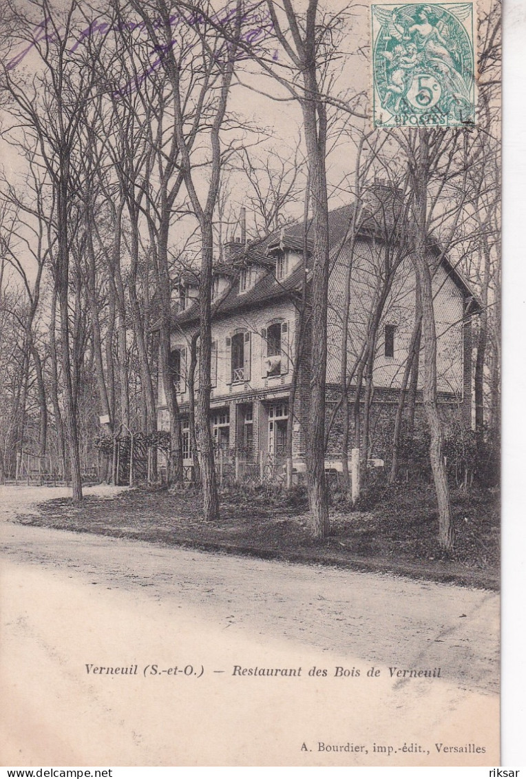 VERNEUIL(RESTAURANT DU BOIS) - Verneuil Sur Seine